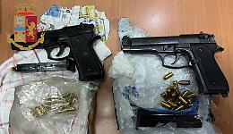 Scampia, polizia scova armi e munizioni
