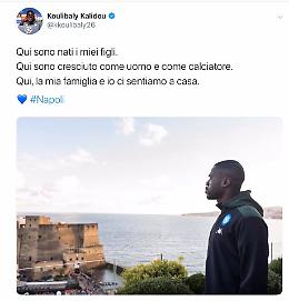 Koulibaly: «A Napoli io e la mia famiglia ci sentiamo a casa»