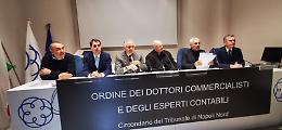  Natale, il vescovo di Aversa Spinillo benedice i commercialisti di Napoli Nord