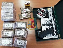 Droga nell'area flegrea, un arresto