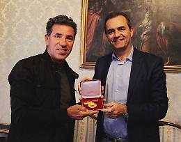 A Careca la Medaglia della Città