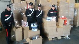 Ercolano, sequestrate 8 tonnellate di sigarette di contrabbando 
