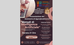Pozzuoli. Seminario su "Metodi di Intelligenza Artificiale". Presentazione all'Iss Pitagora