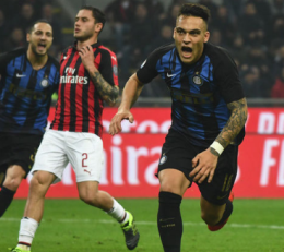 L'Inter vince il derby e scavalca il Milan
