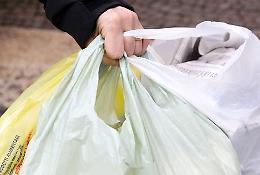 Va in giro per ore con le stesse buste della spesa, denunciato