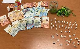 Nasconde droga in un'aiuola, preso pusher a Scampia