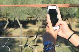 «Basta cellulare» e la figlia si taglia il polso