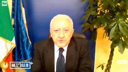 Fase 2, strappo della Campania su indagine epidemiologica