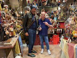 Spalletti finisce sul presepe napoletano