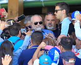 Il Napoli e De Laurentiis. Il presidente: «Così vinciamo lo scudetto»