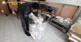 Coronavirus, sequestrate 100mila mascherine importate dalla Cina