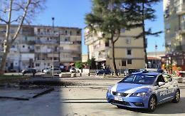 Blocco stradale per cippo di Sant'Antonio, aggrediti poliziotti