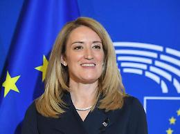 Parlamento europeo, Metsola eletta presidente: «Raccoglierò eredità Sassoli»