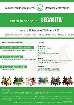 Dibattito sulla legalità, Cafiero De Raho in cattedra