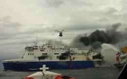 Grecia, in fiamme traghetto diretto a Brindisi