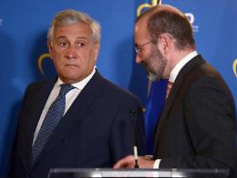 Ucraina, Tajani vede Weber: «Ci siamo chiariti, incidente chiuso»