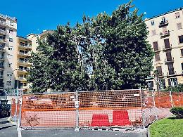 Piazza degli Artisti, «oltre 100 giorni per ampliare un'aiuola»