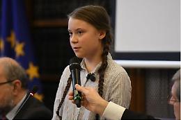 Greta a Palazzo Madama: «Ci avete mentito su clima»