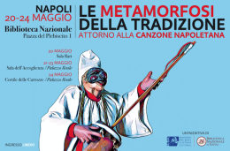 Canzone napoletana, 4 giorni di eventi e concerti alla Biblioteca nazionale