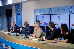 Napoli in ritiro, De Laurentiis: «Anguissa sicuramente rimane»