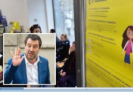 Stop al Reddito di cittadinanza, l’annuncio di Salvini