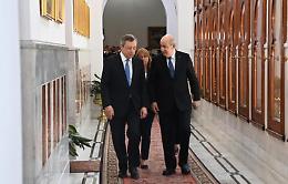 Draghi in Algeria, accelerata su forniture gas
