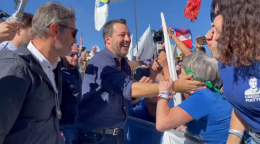 La Lega a Pontida, Salvini lancia gli impegni per l’Italia