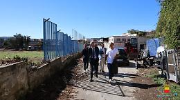 Cannavaro e Manfredi, sopralluogo al Centro Paradiso