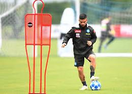 Napoli, allenamento differenziato per Insigne e Ospina