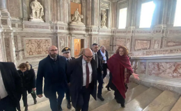 Sangiuliano alla Reggia di Caserta: Vanvitelli gigante assoluto