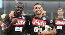 Napoli, buone notizie: Koulibaly e Ghoulam guariti dal Covid