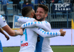Il Napoli vince ancora ma che sofferenza nel finale con l'Empoli