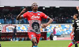 Napoli-Udinese 2-1, Osimhen firma la rimonta azzurra