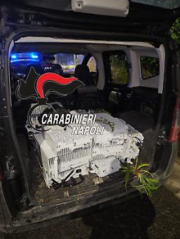 Furto trasmettitori dai ripetitori della rete mobile, due arresti