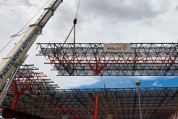 Completata la copertura della stazione metro Capodichino