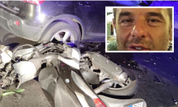 Schianto fatale in curva: Marco cade dalla moto e muore sul colpo