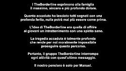 Incidente Casal Palocco, TheBorderline chiudono: «Nostro pensiero è solo per Manuel»