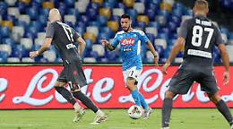 Napoli-Udinese 2-1, un grandissimo goal di Politano regala la vittoria agli azzurri al fotofinish