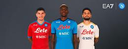 Calcio Napoli, accordo con Armani: ufficializzate le tre maglie