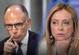 Elezioni 2022, Meloni a Letta: «Screditi l'Italia». Replica: «Espongo tue follie»