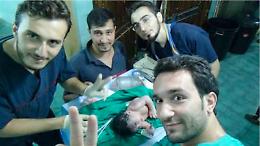 Incredibile ad Aleppo, bimba nasce con proiettile in testa: è salva