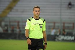 L'arbitro Fourneau dopo le decisioni in Crotone-Juve farà il quarto uomo in Serie B