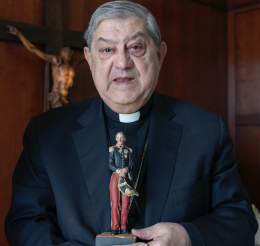 Francesco II di Borbone entra nel Presepe e il primo pastore regalato al Cardinale Sepe