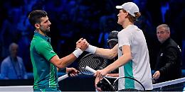 Atp Finals: Sinner sbaglia troppo, Djokovic non perdona