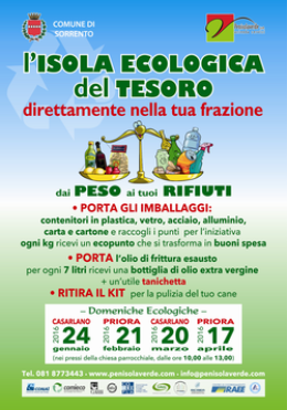 Sorrento, ecco l'isola ecologica itinerante