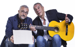 Paolo Caiazzo e Federico Salvatore insieme sul palcoscenico del teatro Cilea