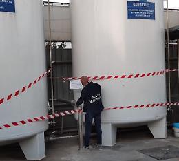Reflui inquinanti nel fiume, sequestrato burrificio a Sant'Antonio abate