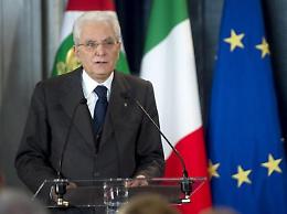 Mattarella: «Sostegno all'Ucraina finché necessario»