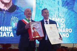 Premio San Gennaro Vesuviano, Nunziata e il sindaco Russo: «Presto un impianto sportivo multidisciplinare in città»