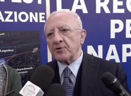 De Luca presenta la Porta est e torna sui Fsc: dovremmo concludere in tempi brevi